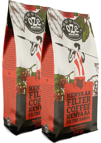 Kenya Aa Filtre Kahve 2'li 250G
