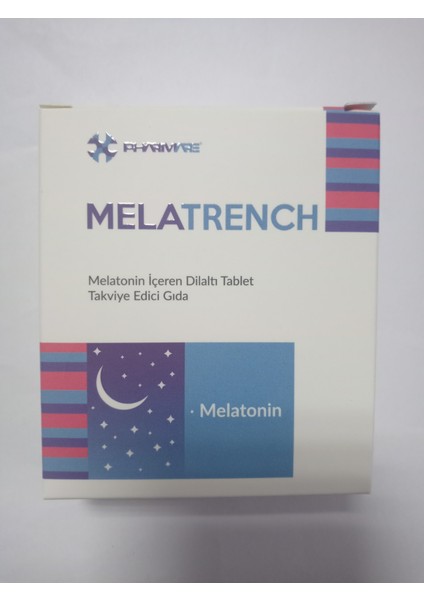 Melatrench Melatonin Içeren Dialtı Tablet Takviye Edici Gıda (60 Tablet)