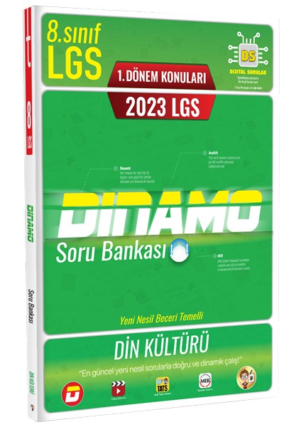 Tonguç Akademi Tonguç 2023 LGS 1. Dönem Din Kültürü Dinamo Soru Bankası