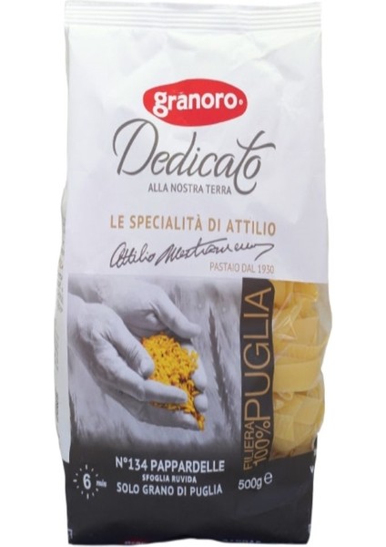 Pappardelle Granoro Dedicato 500 G x 12 Adet