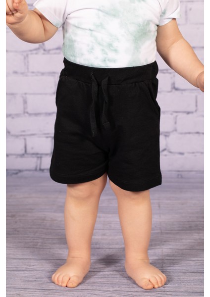 Erkek Çocuk Cepli Örme Şort