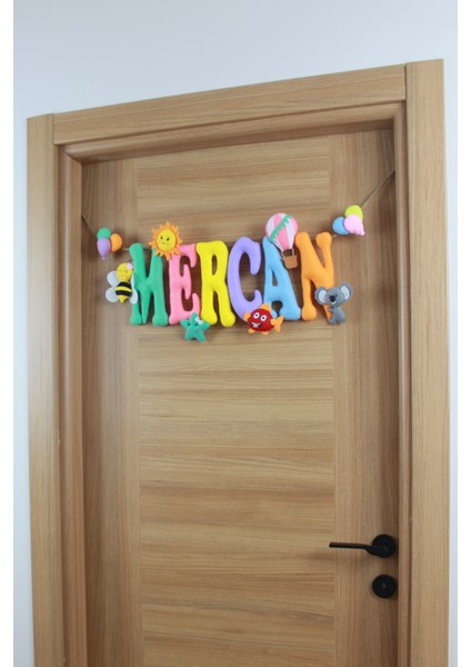 Mercan Isimli Bebek ve Hastane Odası Kapı Süsü modelleri