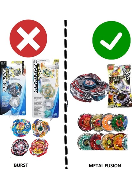 Metal Beyblade Fırlatıcılısı Sağ Launcher 158-4K (1584K)