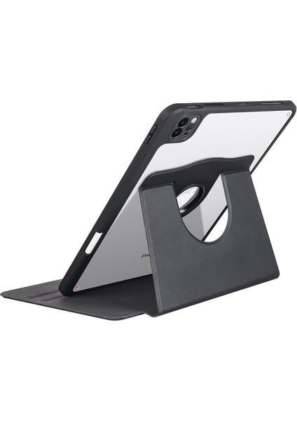 iPad Pro 11 2022 M2 Uyumlu Kılıf 360 Dönebilen Kalem Bölmeli Yatay Dikey Standlı Akıllı Kapak modelleri
