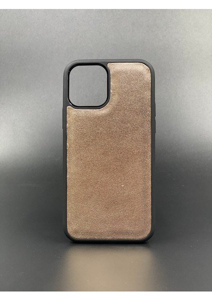 Apple iPhone 12 ve 12 Pro Kılıf Desenli Hakiki Deri Tam Uyumlu Telefon Kılıfı