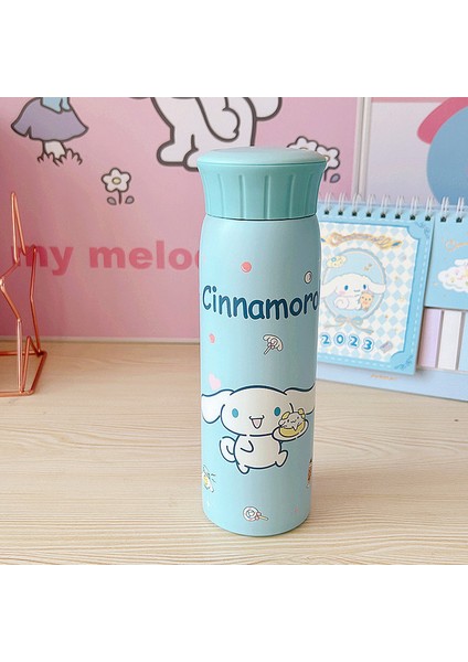 Sanrio Kawaii Anime Kuromi Desen Termos Bardak Hello Kitty My Melody Tarçın Vakum Bardak Çocuk Karikatür Içme Bardağı Düz Bardak (Yurt Dışından)