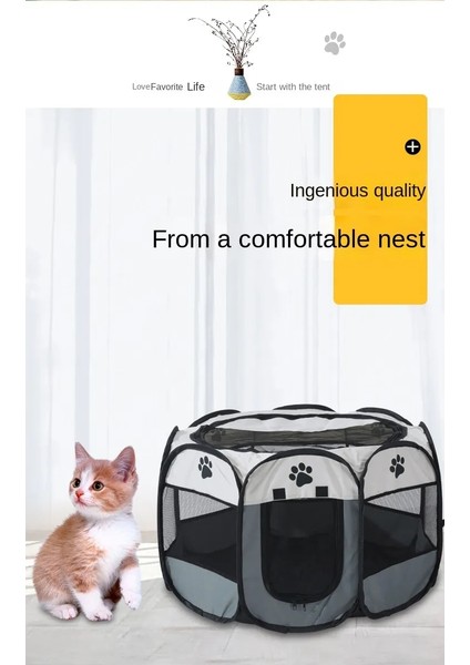 Kedi Oyun Alanı Kedi Köpek Evi Kedi Köpek Çadırı (Yurt Dışından)