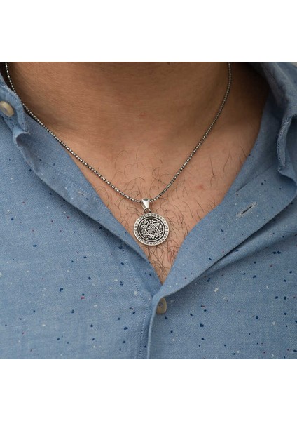 Gümüş Süleyman Mührü Kolye fiyatları
