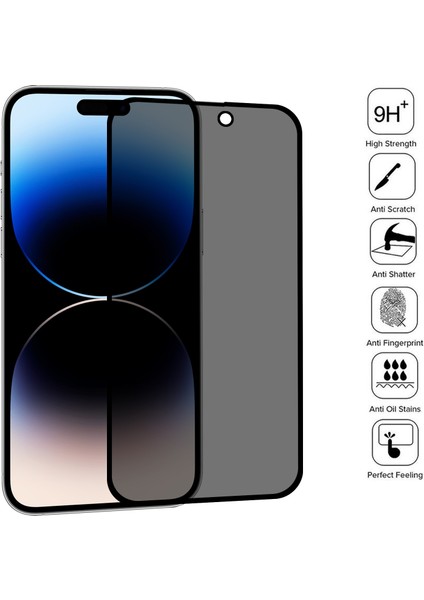 Iphone 14 Pro İçin Anti-Peeping Temperli Gl Film (Yurt Dışından) modelleri
