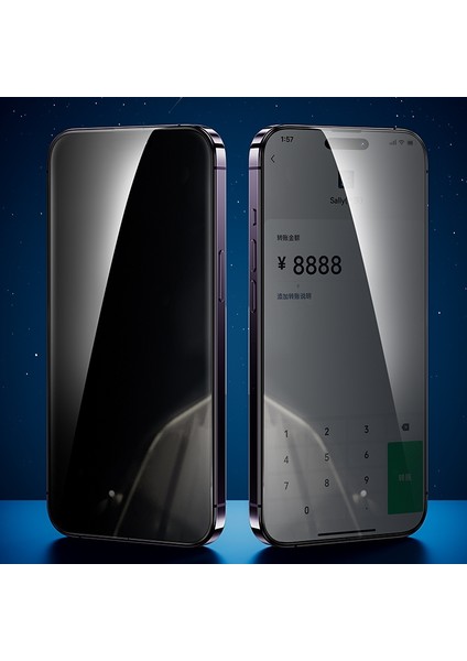 Iphone 14 Pro İçin Peep-Proof Temperli Film (Yurt Dışından) fiyatları
