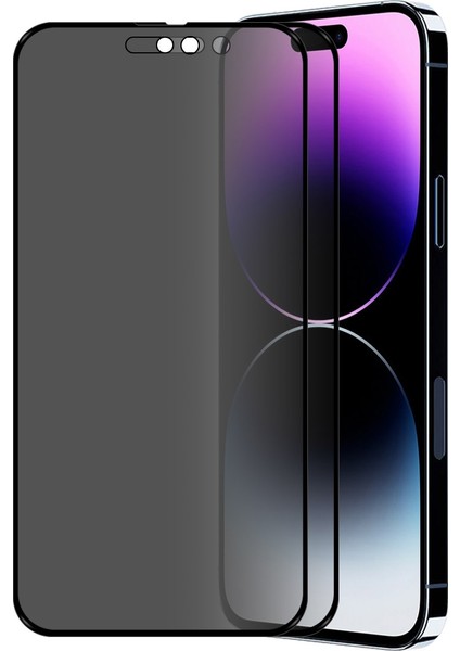 Iphone 14 Pro İçin 2 Pcs Anti-Peeping Gl Filmi (Yurt Dışından)