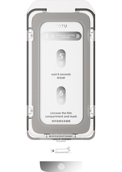 Iphone 14 Pro İçin Totu Net Temperli Film (Yurt Dışından)