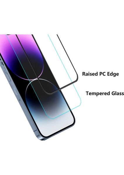 Iphone 14 Pro İçin 2 Pcs Anti-Fall Gl Tam Film (Yurt Dışından) modelleri