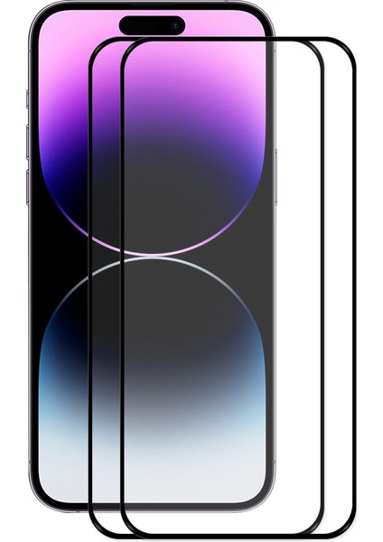 Iphone 14 Pro İçin 2 Pc Full Glue Gl Film (Yurt Dışından)