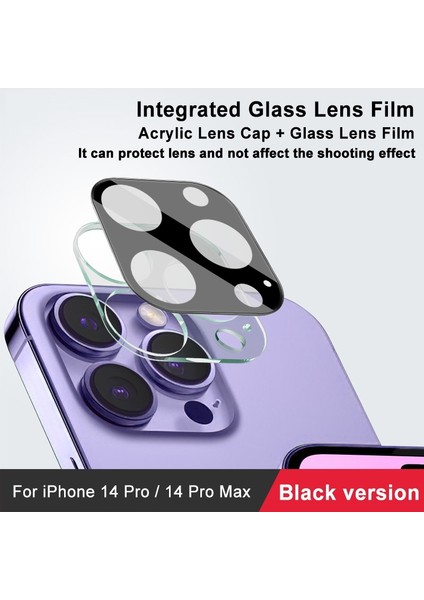 Iphone 14 Pro / 14 Pro Max İçin Black Lens Film (Yurt Dışından) modelleri