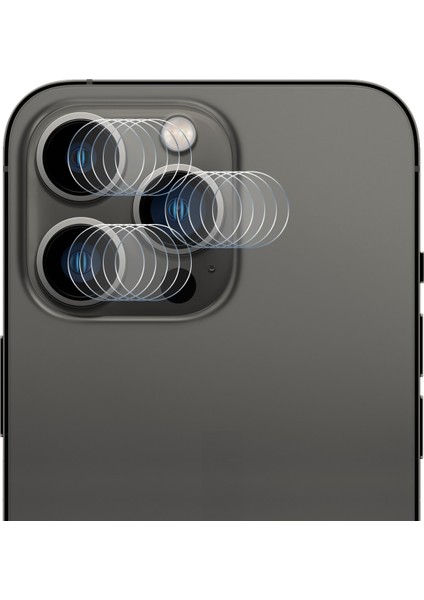 5 iPhone 14 Pro / 14 Pro Max İçin 1 Kamera Filmi Set (Yurt Dışından)