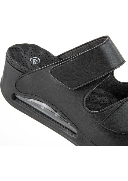 Orthopedix Eos Air Max Tabanlı Cırtlı Siyah Kadın Terlik 3320210 modelleri