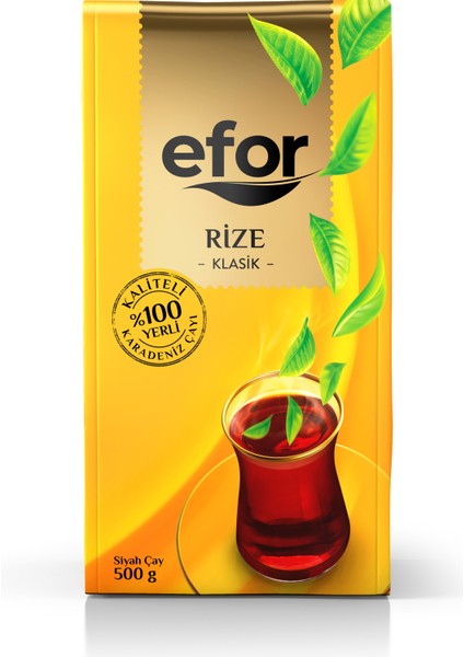 Efor Rize Klasik Dökme Siyah Çay - 500gr