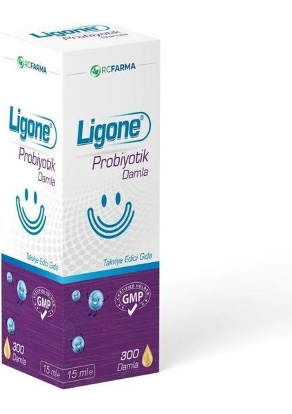 Ligone Probiyotik 300 Damla 15 ml