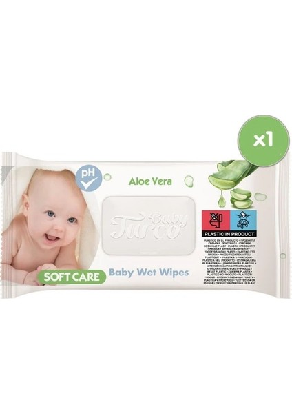 Softcare Aloe Vera Islak Bebek mendili 90 Yaprak modelleri