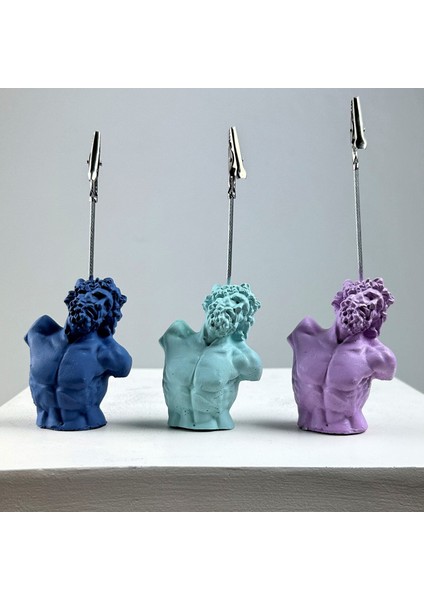 Laocoon Heykel Not Tutucu 3'lü Set (Gri Mavi - Nane - Lila) fırsatları