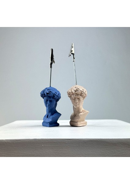 David Heykel Not Tutucu 2'li Set (Krem - Gri Mavi) fiyatları