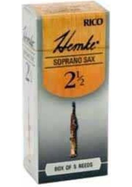 Rico Hemke RHKP5SSX250 Soprano Saksafon Kamışı No:2,5