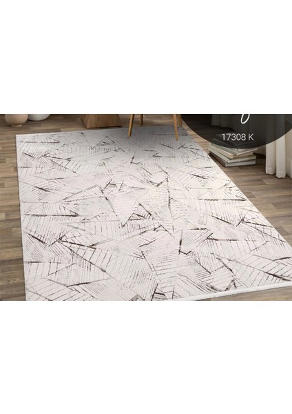 Ipek Halı Sihir 17308 Beyaz Kahve Modern Salon Halısı fiyatları