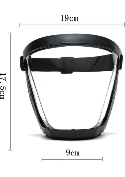 Tek Parça Koruyucu Maske Tam Yüz Toz Geçirmez Bisiklet Buğu Önleyici Gözlük Hd Maske (Yurt Dışından) indirimleri