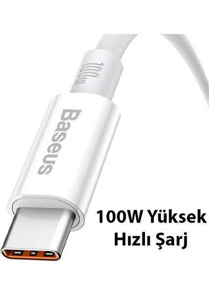 Superior Series Pd 100W USB To Type-C Ultra Hızlı Şarj ve Data Kablosu 1m