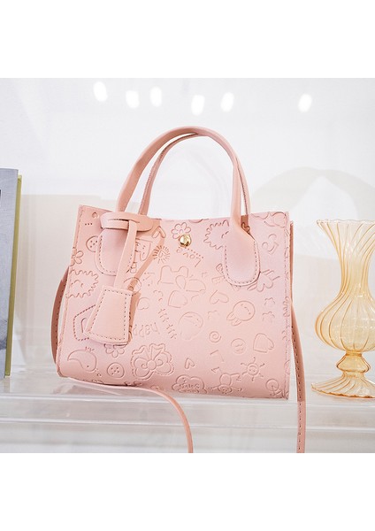 Büyük Kapasiteli Taşınabilir Kabartmalı Crossbody Çanta (Yurt Dışından)