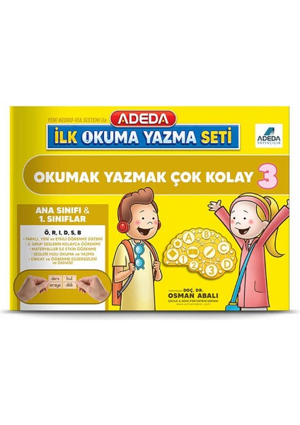 Adeda İlk Okuma Yazma Seti