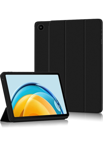 Shin-Wo Huawei Matepad Se 10.4 (2023) Flip Folio Ultra Ince Pu-Deri Sert Kabuk Kapak Için Tablet Kılıfı (Yurt Dışından)