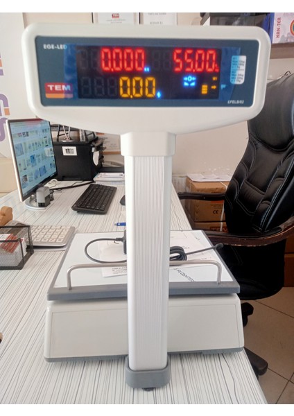 Terazi 30 kg Kapasiteli Onaylı Mühürlü Yerli Üretim
