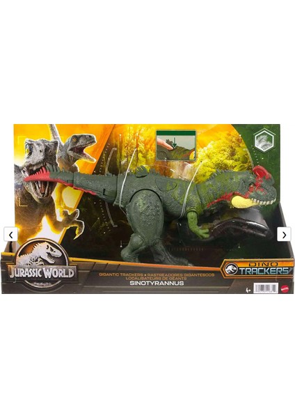 Jurassic World Dino Trackers Sinotyrannus Aksiyon Figürü [gigantic Trackers]