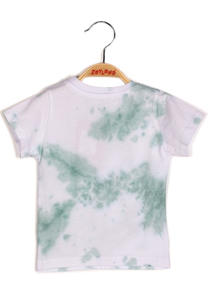 Erkek Çocuk Batik Desenli Kısa Kollu T-Shirt fiyatları