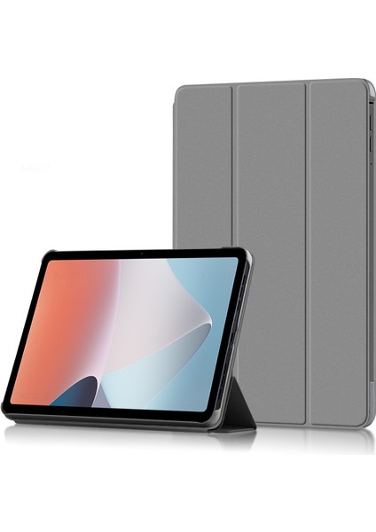 Oppo Pad Air Flip Folio Ultra Ince Pu-Deri Sert Kabuk Kapak Için Tablet Kılıfı (Yurt Dışından)