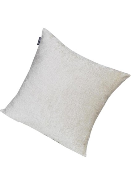 4'lü Kadife Şönil Kırlent Kılıfı Krem modelleri