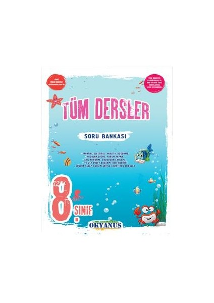 8. Sınıf Tüm Dersler Soru Bankası