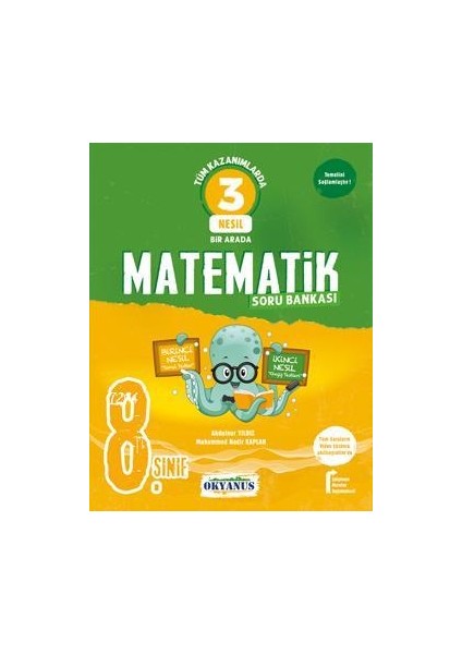 8. Sınıf 3 Nesil Matematik Soru Bankası