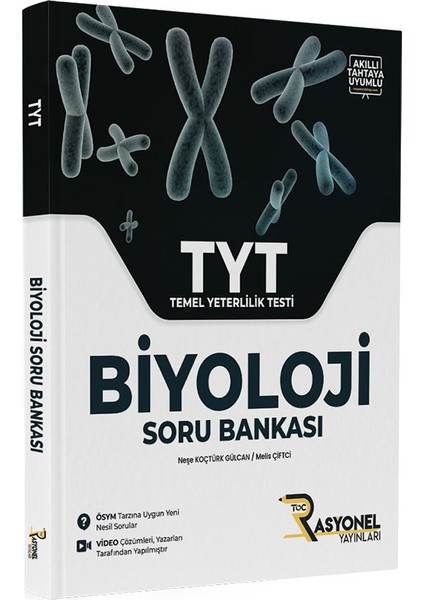 TYT Biyoloji Soru Bankası (Yazarlarından Video Çözümlü)