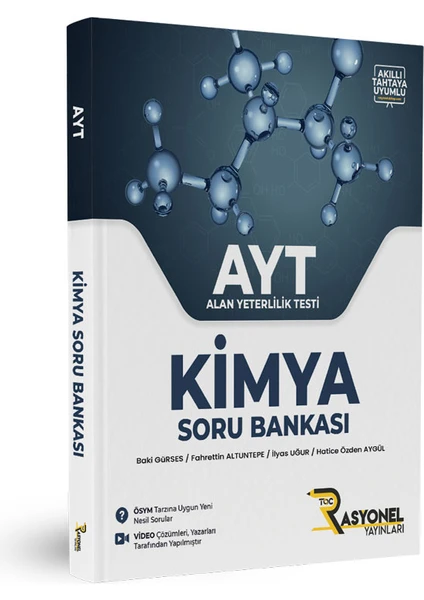 Rasyonel Yayınları AYT Kimya Soru Bankası