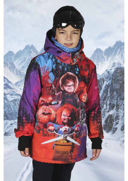 Chucky Unisex Snowboarding Çocuk Snowboard ve Kayak, Kar Montu, Snowsea SS7761
