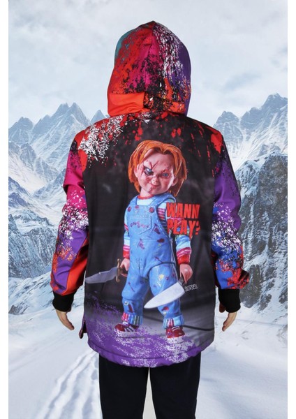 Chucky Unisex Snowboarding Çocuk Snowboard ve Kayak, Kar Montu, Snowsea SS7761 fırsatları