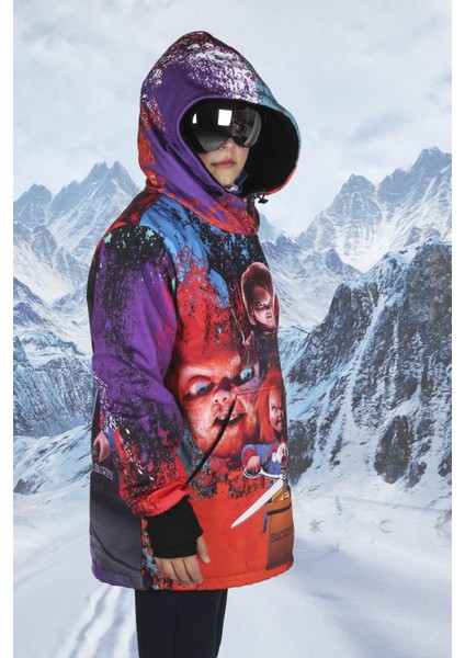 Chucky Unisex Snowboarding Çocuk Snowboard ve Kayak, Kar Montu, Snowsea SS7761 indirimleri