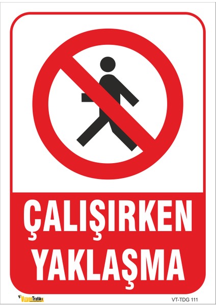 Düşme Tehlikesi Levhası