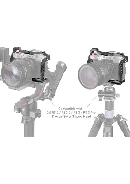 4135 Fujifilm X-T5 Için Standart Siyah Kafes