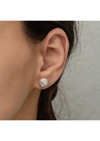 Gümüş Kazaziye Örgü Kadın Küpe indirimleri