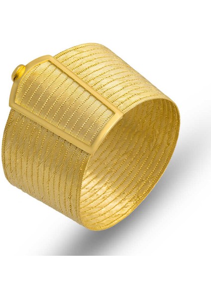 Gümüş Trabzon Hasır Kadın Bileklik