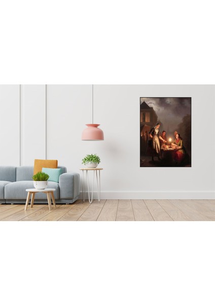 Sandvic Satan Kadinlar 41 x 46 Elmas Mozaik Tablo